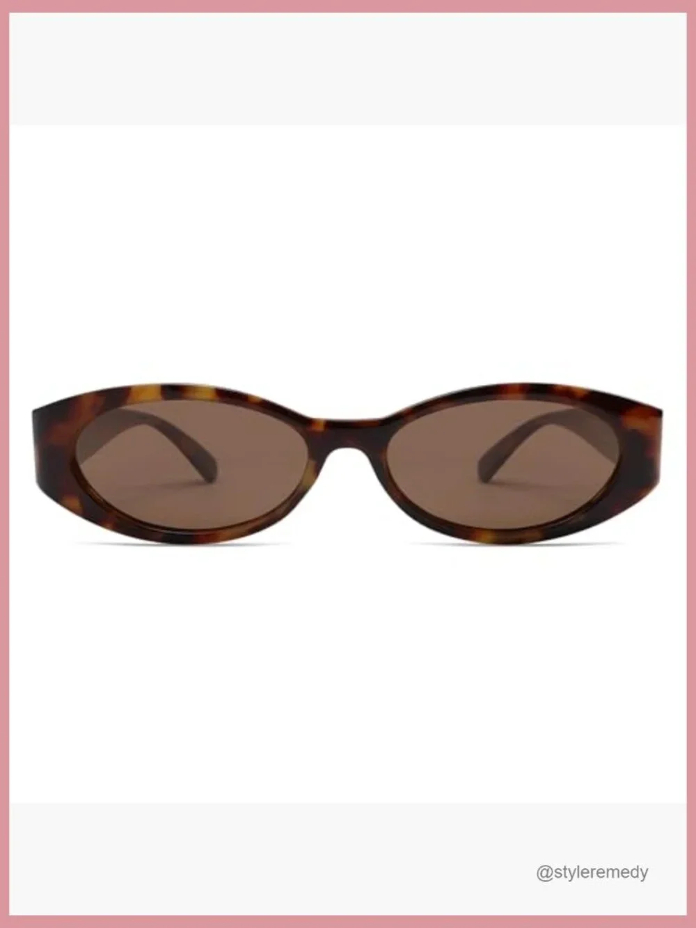 Polarized Oval Sunglasses with UV400 TAC Lenses